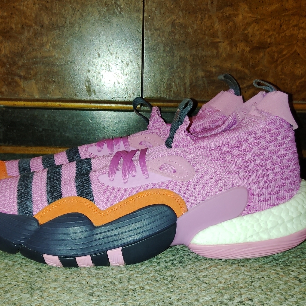 Kids Pink and Orange Sneakers